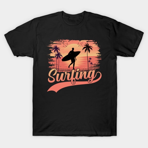 Surfing T-Shirt by Alanside